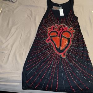 New Bebe Addiction beaded dress